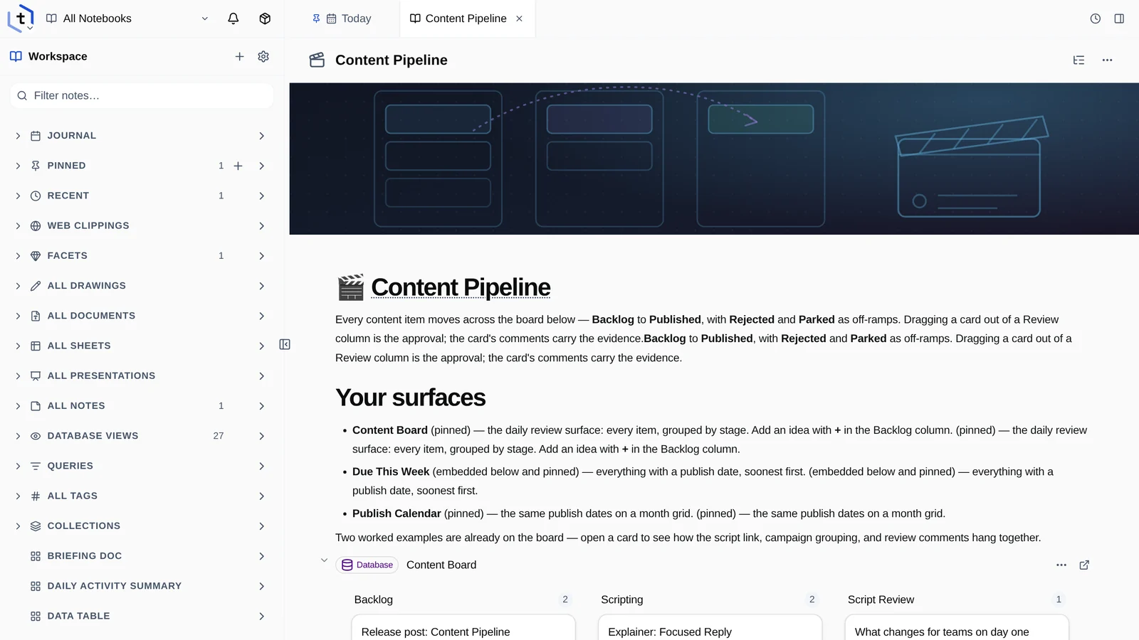 Content Pipeline